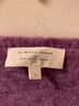 Sézane Solid Purple Pullover Sweater Size L - photo 3