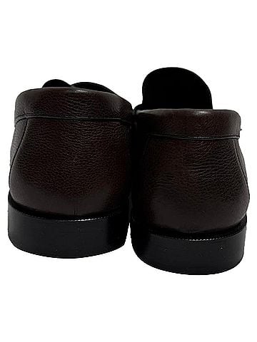 Saint Laurent Saint Laurent Le Loafer Penny Loafers in Brown Leather (view 2)