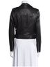 IRO 100% Lambskin Black Silver Jacket Size 8 - photo 2