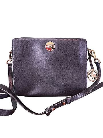 Michael Kors Rivington Leather Crossbody Bag (view 1)