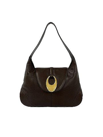 Bvlgari Leather Front Ring Hobo (view 1)