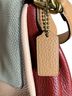 Coach Color Block White Pink Red Leather Shoulder Bag One size - photo 3