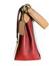 Coach Color Block White Pink Red Leather Shoulder Bag One size - photo 5