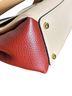 Coach Color Block White Pink Red Leather Shoulder Bag One size - photo 7