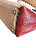 Coach Color Block White Pink Red Leather Shoulder Bag One size - photo 8