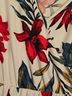 Derek Heart Floral Red White Green Casual Dress Size S - photo 4