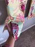 Tibi Floral Yellow Pink Casual Pants Size 4 - photo 6
