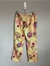 Tibi Floral Yellow Pink Casual Pants Size 4 - photo 7