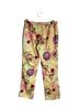 Tibi Floral Yellow Pink Casual Pants Size 4 - photo 2