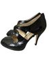 True Gault 100% Leather Black Heels Size 10 - photo 2