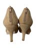 True Gault 100% Leather Snake Print Tan Heels Size 10 - photo 2