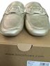 B.O.C 100% Faux Leather Solid Gold Mule/Clog Size 8 - photo 4