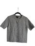 TRUTH BY REPUBLIC Gray Silver Short Sleeve Button-Down Shirt Size S (petite) - photo 1