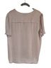 Pleione 100% Polyester Graphic Pink White Short Sleeve Blouse Size M - photo 2