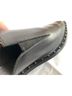 One Teaspoon 100% Leather Black Silver Flats Size EU 40 - photo 15