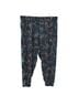 Johnny Was 100% Silk Paisley Blue Teal Gold Casual Pants Size XL - photo 1