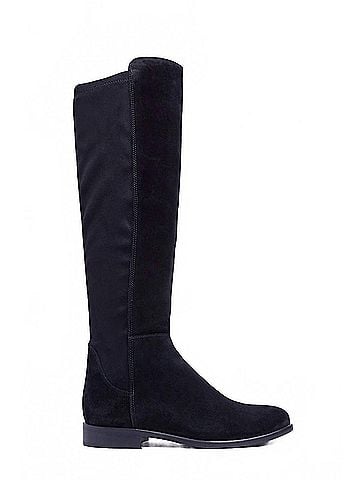 Cordani Women's Bethanie High Boot in Black Nubuck (view 1)
