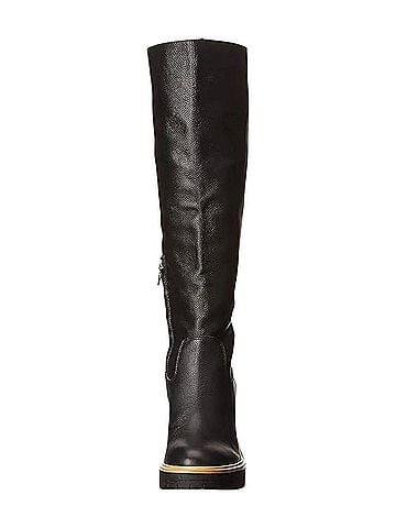 Dolce Vita Women's Corry H2O Boots in Onyx Leather (view 2)