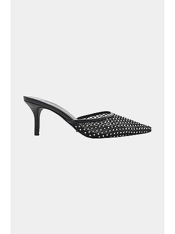Billini Women's Dez Mesh Diamante Heel in Black (view 2)