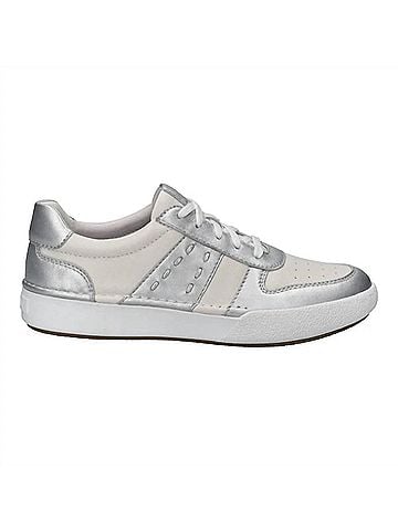 Josef Seibel Women's Claire 27 Sneakers in Silver (view 1)