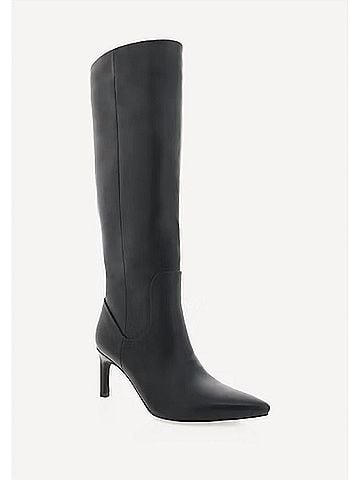 Billini Women's Huda Knee High Stiletto Boot in Black (view 2)