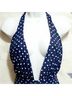 WeWoreWhat Polka Dots Blue White One Piece Swimsuit Size M - photo 9