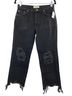 Free People 100% Cotton Solid Black Jeans Size 26 waist - photo 1