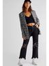 Free People 100% Cotton Solid Black Jeans Size 26 waist - photo 4