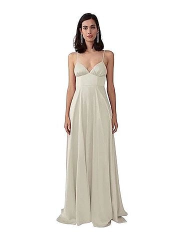 Fame And Partners Stappy Tri Cup Gown Cocktail Dress (view 1)