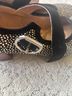 Sofft Print Black White Heels Size 8 - photo 7