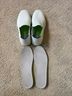 ROTHY'S 100% Polyester White Green Sneakers Size 8 1/2 - photo 4