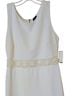 Bisou Bisou 96% Polyester 4% Spandex 100% Cotton 93% Polyester 7% Spandex 100% Polyester Solid White Casual Dress Size 16 - photo 1