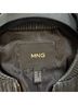 Mango 100% Leather Black Jacket Size XS - photo 3