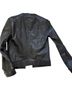 Mango 100% Leather Black Jacket Size XS - photo 2