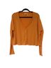 Urban Outfitters Solid Orange Cardigan Size S - photo 1