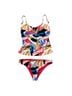 PrAna Print Multi Color Two Piece Swimsuit Size S - photo 1