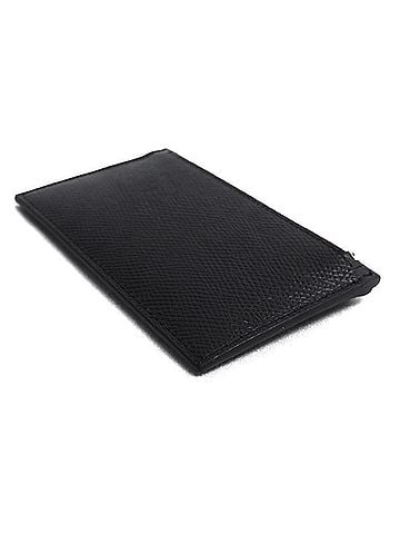 Céline CELINE Celine Zip-Around Compact Card Holder Coin Purse/Coin Case Black 10B683GTH.38SI Men's (view 2)