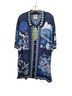 FARM Rio 100% Viscose Floral Blue Button-Down Shirt Size XL - photo 1