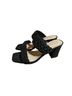 Rouge Black Heels Size 7 1/2 - photo 2