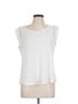 89th & Madison White Short Sleeve Blouse Size L - photo 1