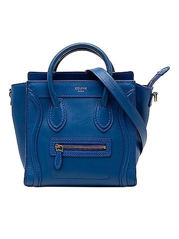 Céline Nano Leather Luggage Tote (view 1)