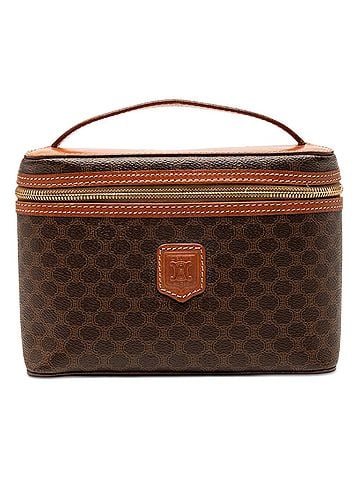 Céline Macadam Coated Canvas Vanity Bag (view 1)
