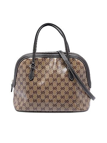 Gucci Medium GG Crystal Dome Satchel (view 1)
