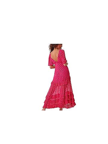 Rixo London Shireen Cocktail Dress (view 2)
