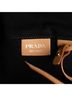 Prada 100% Canvas Black Canvas Canapa Logo Satchel One size - photo 6