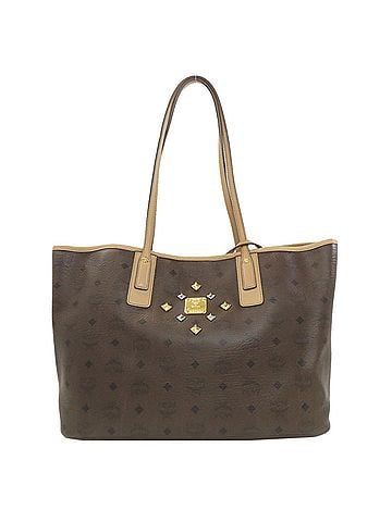 MCM MCM logo tote bag PVC women's (view 1)