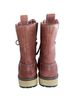 Timberland 100% Leather Plaid Brown Red Boots Size 7 - photo 6