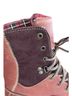 Timberland 100% Leather Plaid Brown Red Boots Size 7 - photo 8