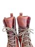 Timberland 100% Leather Plaid Brown Red Boots Size 7 - photo 7