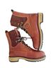 Timberland 100% Leather Plaid Brown Red Boots Size 7 - photo 12